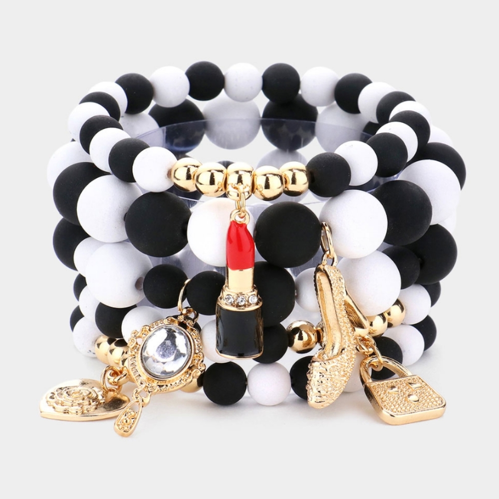 Charmed Black & White Bracelet